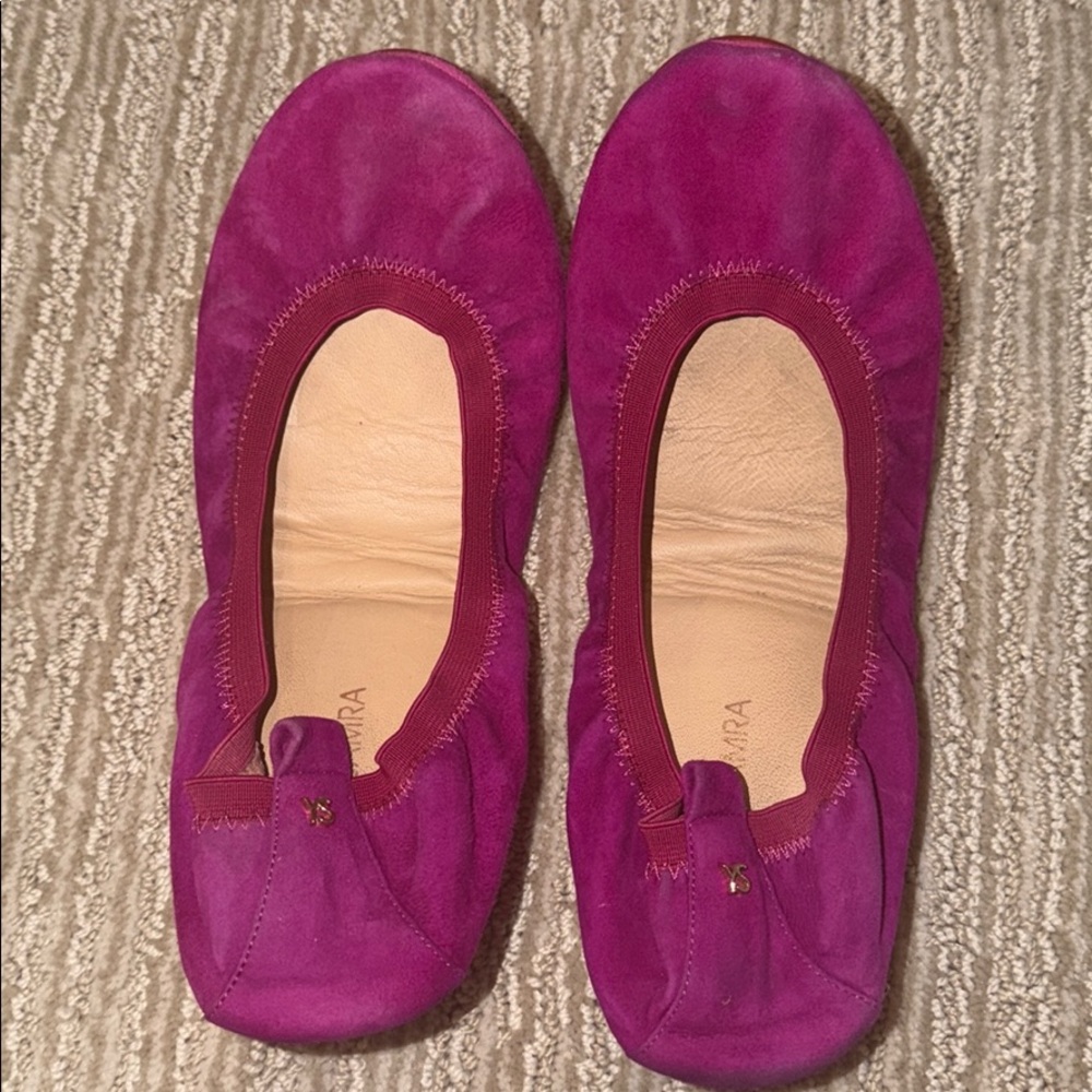 Yosi Samra Flats Fuscia / Pink Color